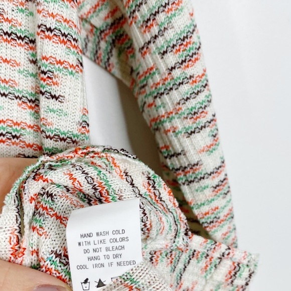 Code X Mode Space Dye Pullover Knit Sweater Top - Picture 8 of 8